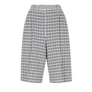 Fendi FF-motif satraight-leg
Bermuda shorts